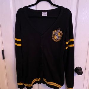 Harry Potter Hufflepuff Crest Cardigan